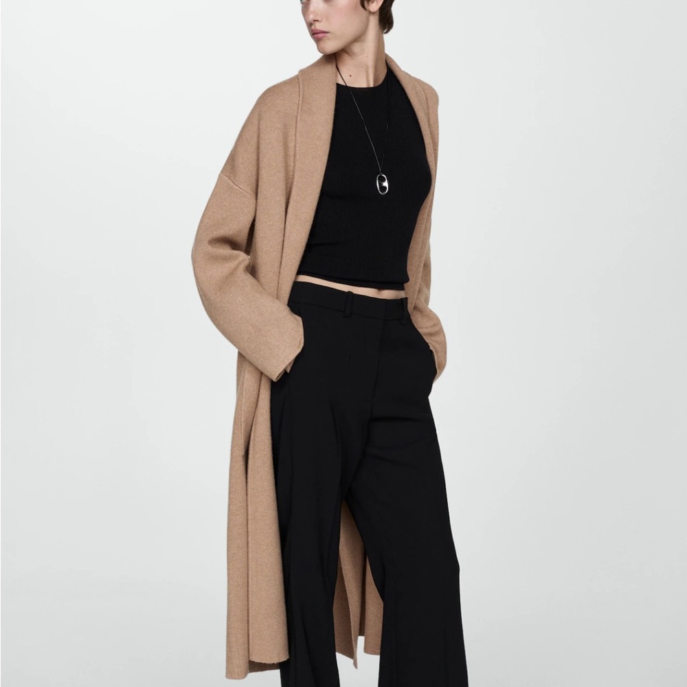 Mango Oversized Knitted Coat